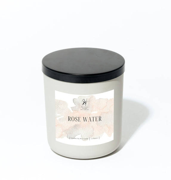 Rose Water Candle