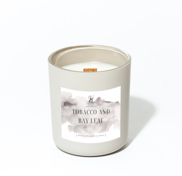 Tobacco and Bay Leaf Candle