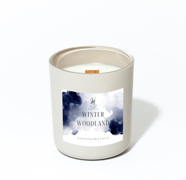 Winter Woodland Candle