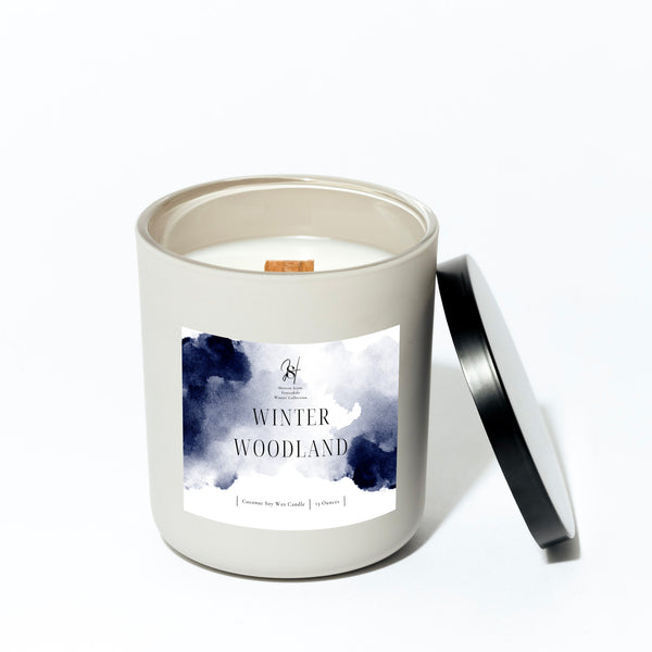 Winter Woodland Candle