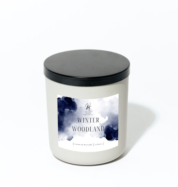 Winter Woodland Candle