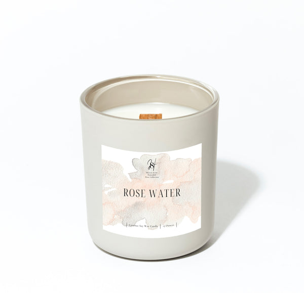 Rose Water Candle